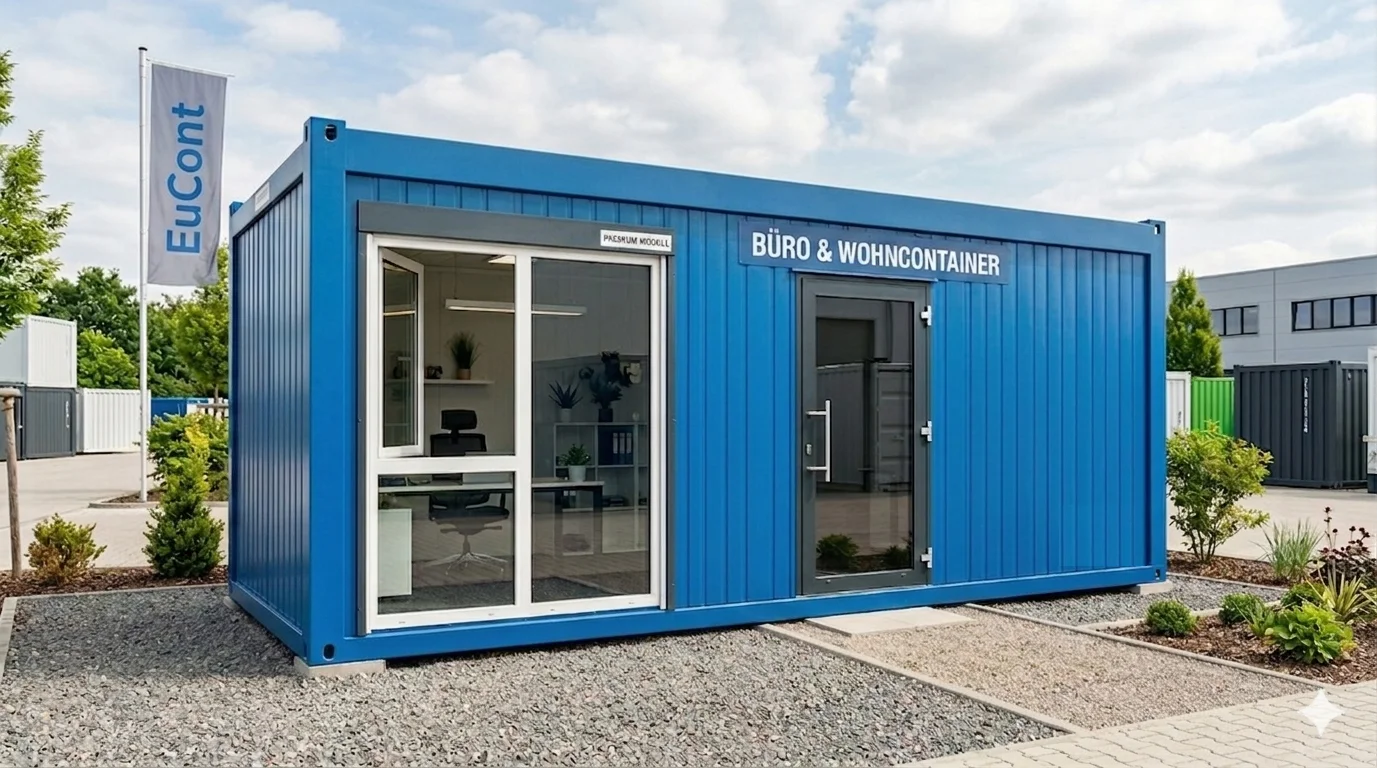Neue Bürocontainer und Wohncontainer
